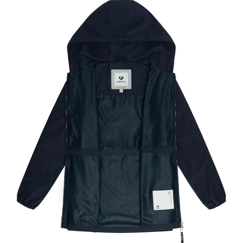 Ragwear Outdoorjacke »Monadissimo B« mit Kapuze Leichte Kapuzenjacke mit Taillenzugband Black Friday