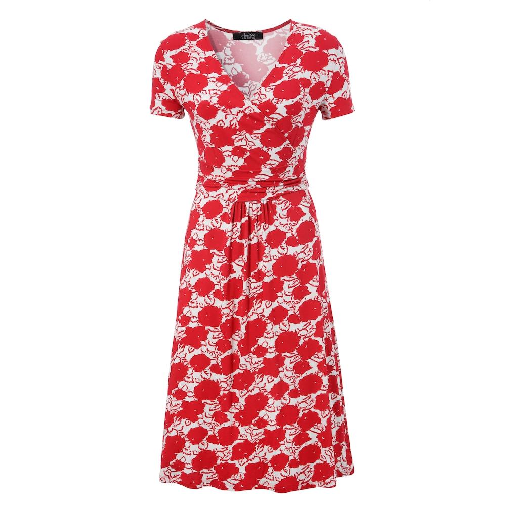 Aniston SELECTED Sommerkleid mit gewickeltem Ausschnitt Valentinstagsangebot