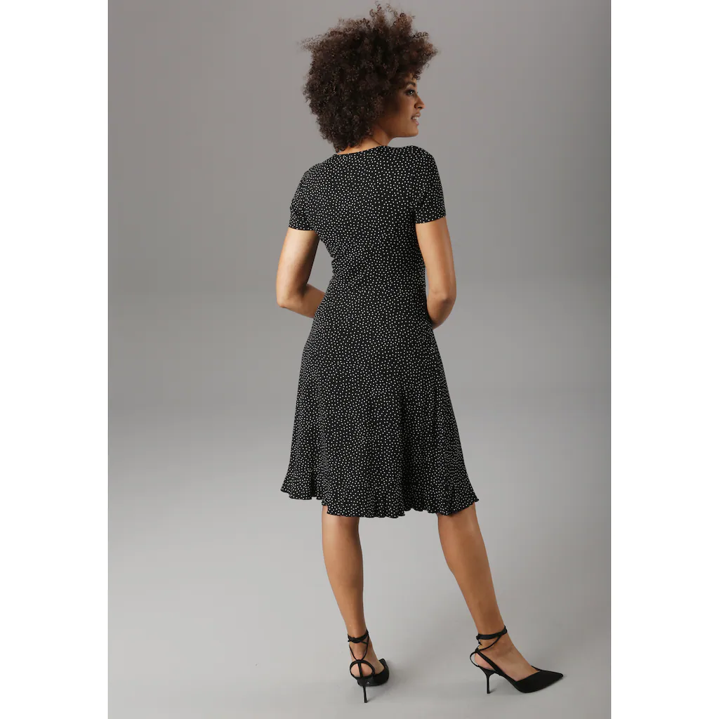 Aniston SELECTED Sommerkleid mit Volant Lagerräumung