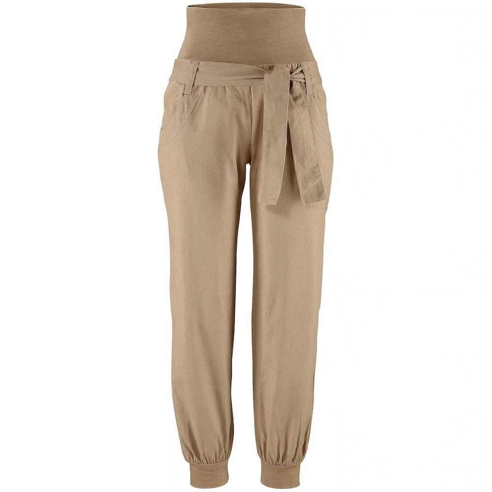 Buffalo Strandhose aus Leinen-Mix Leinenhose Sommerhose Strandmode Blitzangebot
