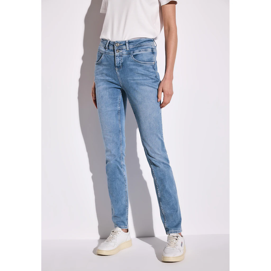 STREET ONE Comfort-fit-Jeans High Waist Bestseller