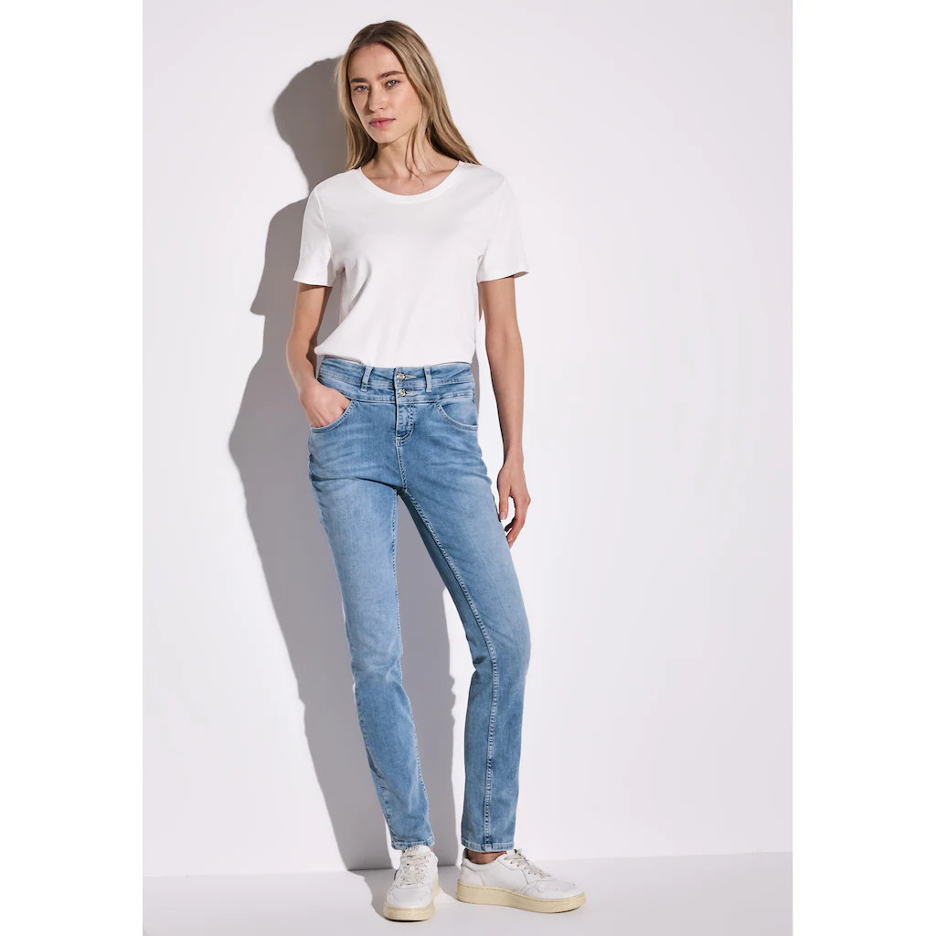 STREET ONE Comfort-fit-Jeans High Waist Bestseller
