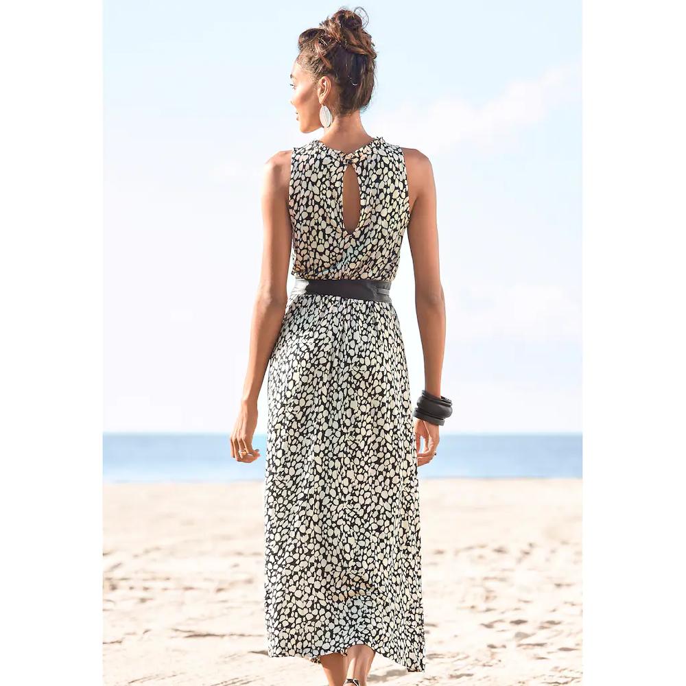 LASCANA Jerseykleid mit Alloverdruck Letzter Tag