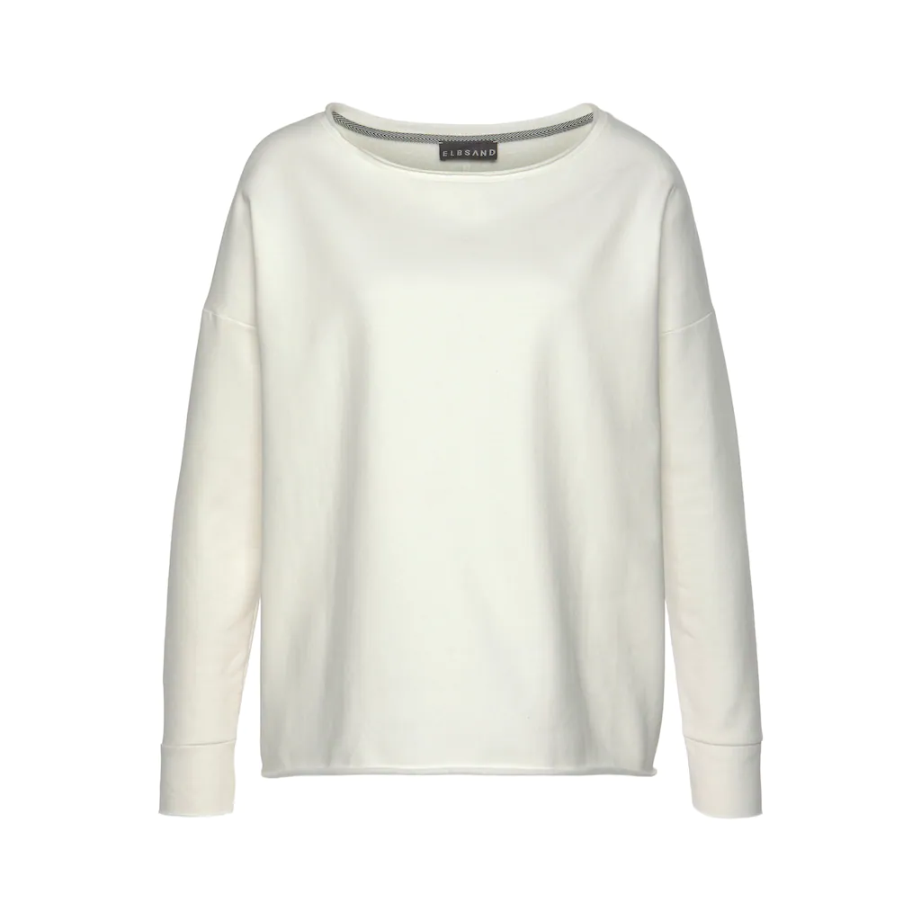Elbsand Sweatshirt »Raina« mit Logoprint am Rücken sportlich-casual Nur noch ein Tag übrig