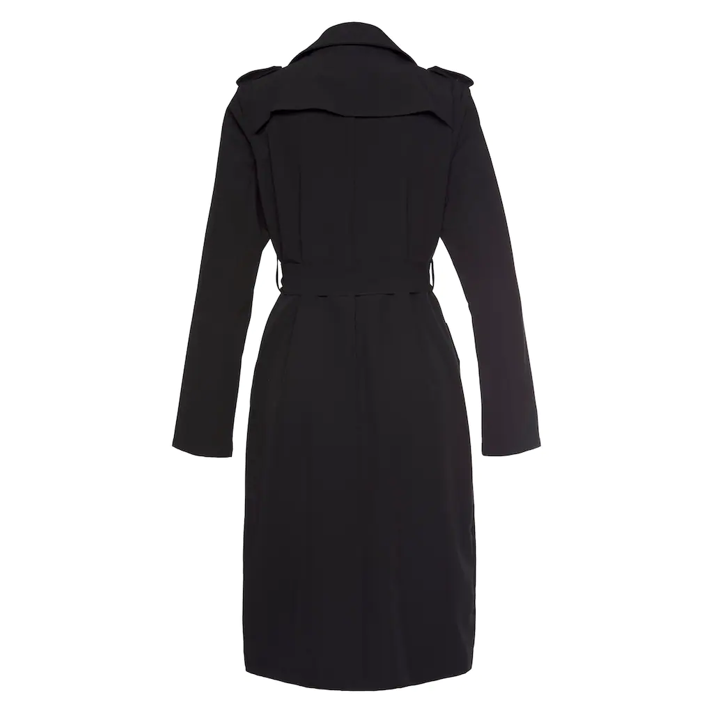 LASCANA Trenchcoat (mit Bindegürtel) zum Regulieren leichter Damenmantel ohne Futter casual-chic Super Rabatt