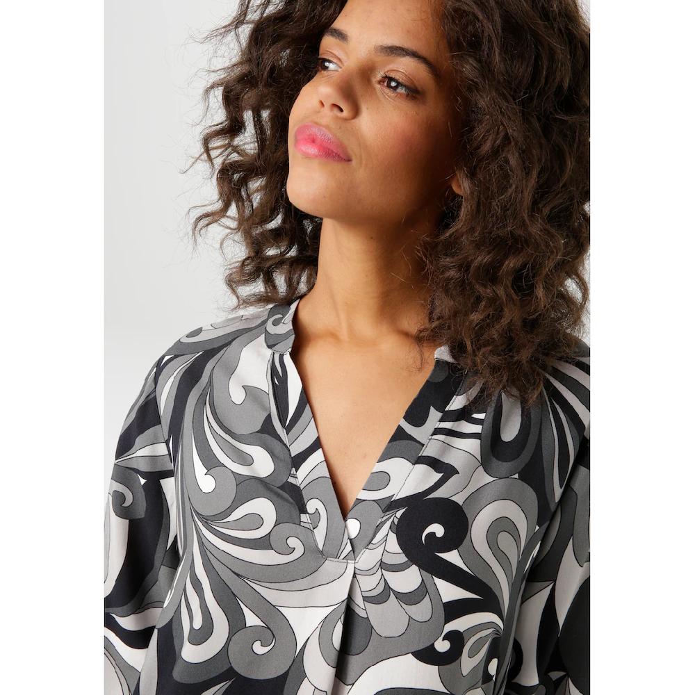 Aniston CASUAL Sommerkleid mit farbharmonischem graphischem Druck Rabatte dieses Monats