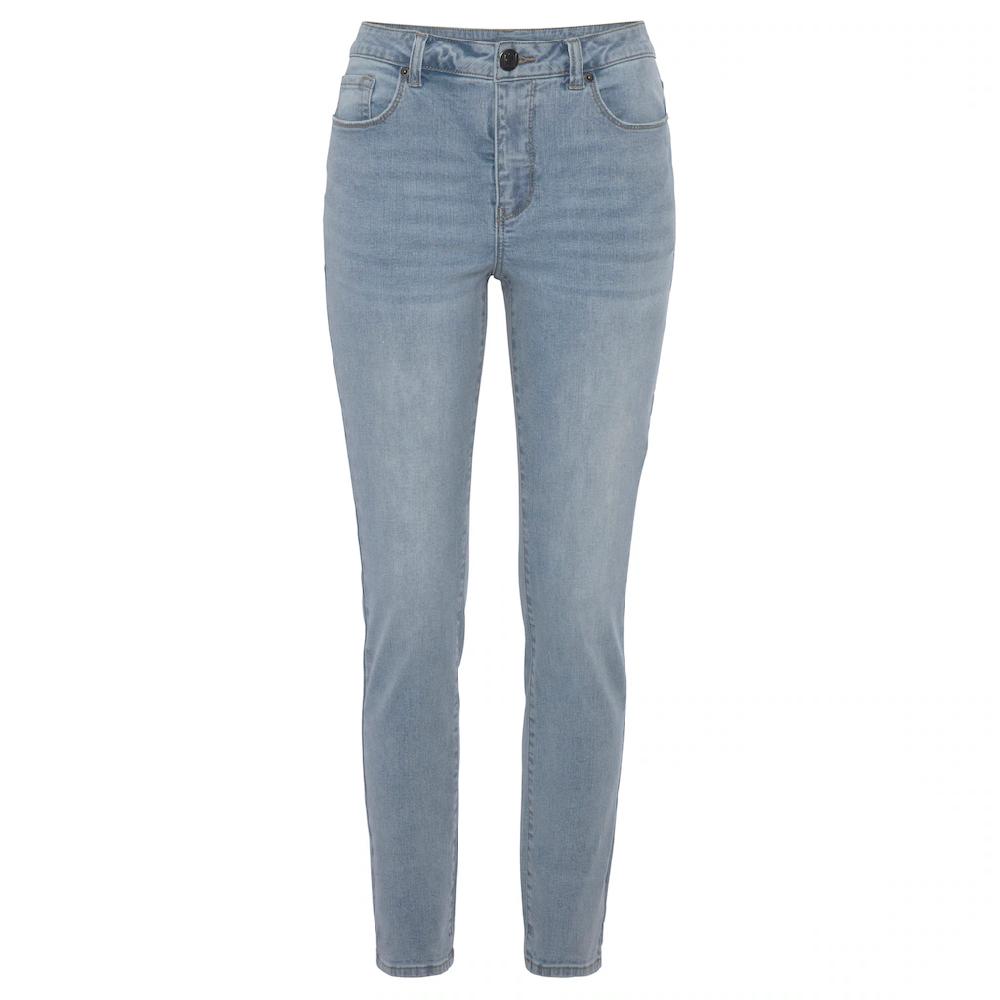 Elbsand Slim-fit-Jeans mit Logodruck schmale Passform softe Denimqualität Online