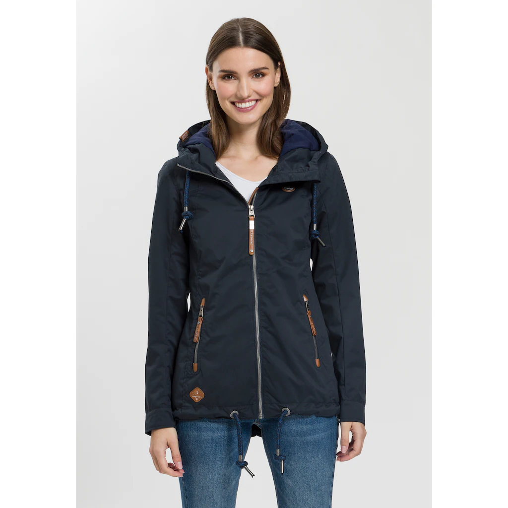 Ragwear Funktionsjacke »ZUZKA« mit Kapuze stylische Übergangs-Outdoor-Jacke Water repellent coating Verkauf