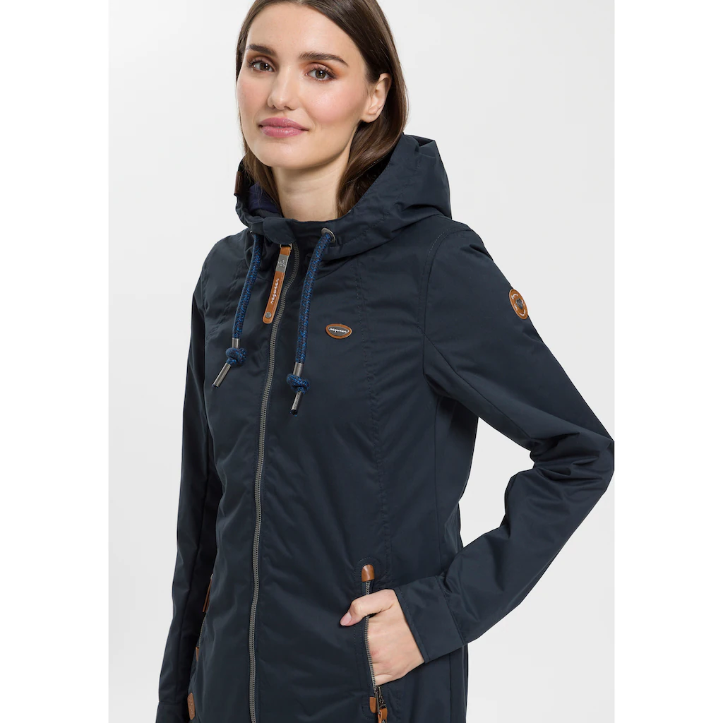 Ragwear Funktionsjacke »ZUZKA« mit Kapuze stylische Übergangs-Outdoor-Jacke Water repellent coating Verkauf
