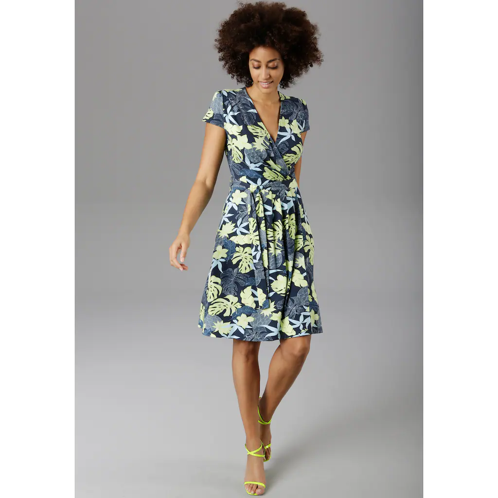 Aniston SELECTED Sommerkleid in modischen Farben Limitierter Zeitrabatt