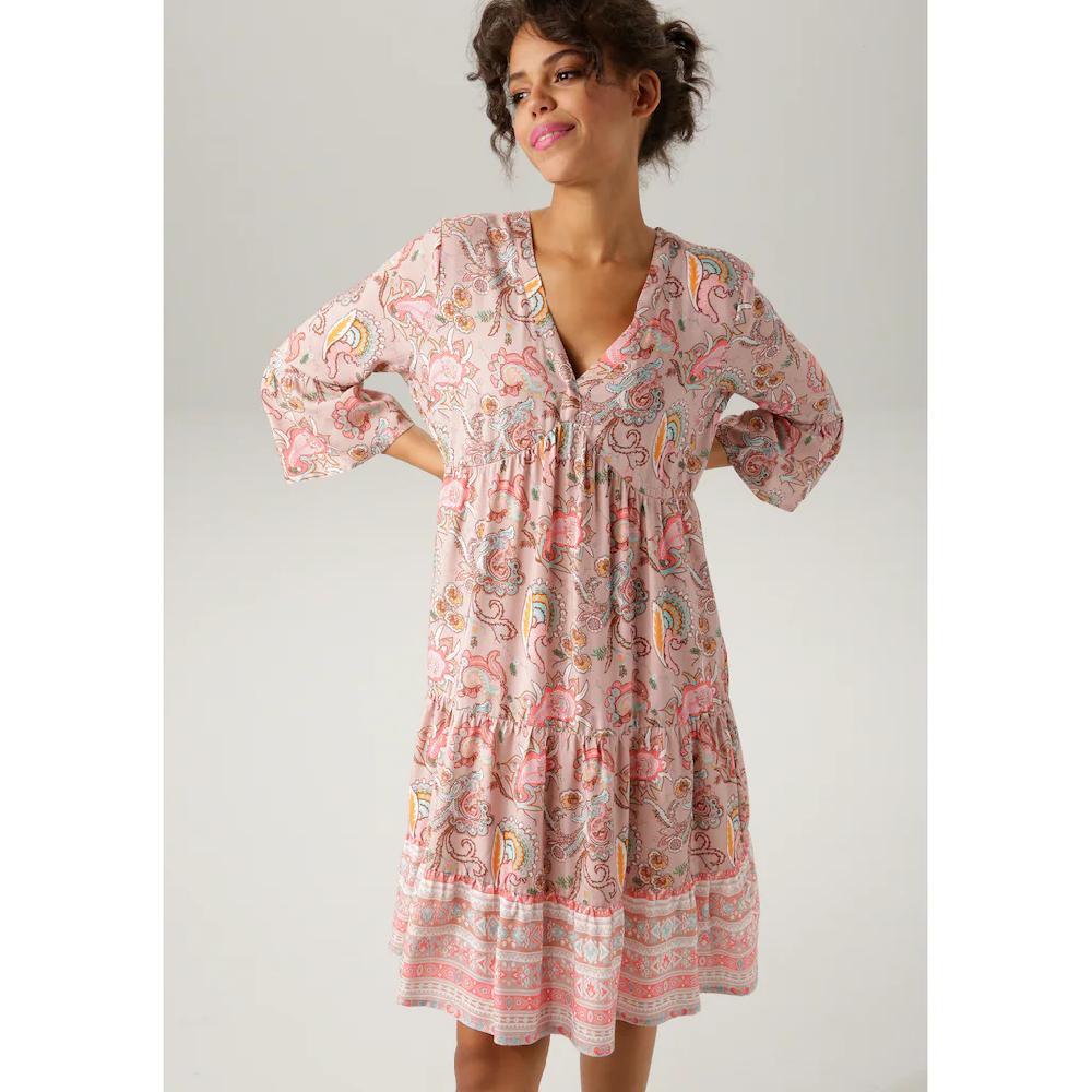 Aniston CASUAL Tunikakleid mit fantasievollem Druck