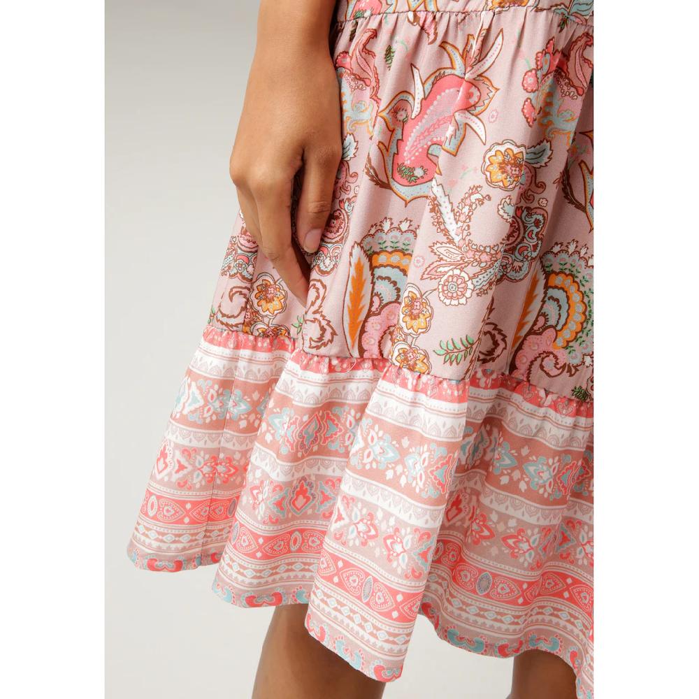 Aniston CASUAL Tunikakleid mit fantasievollem Druck Fabrikpreis