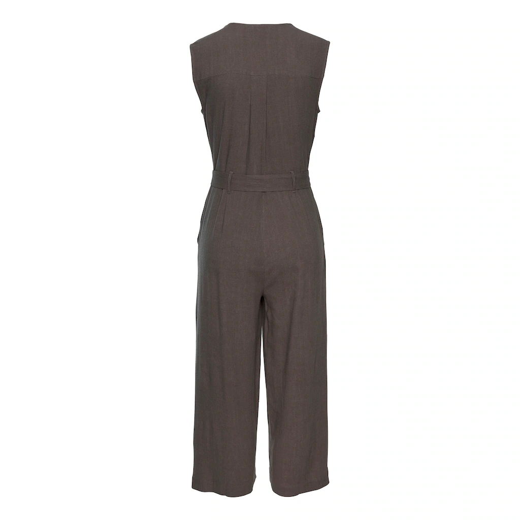 LASCANA Overall (mit Bindegürtel) und Taschen sommerlicher Jumpsuit casual-chic Exklusivangebot