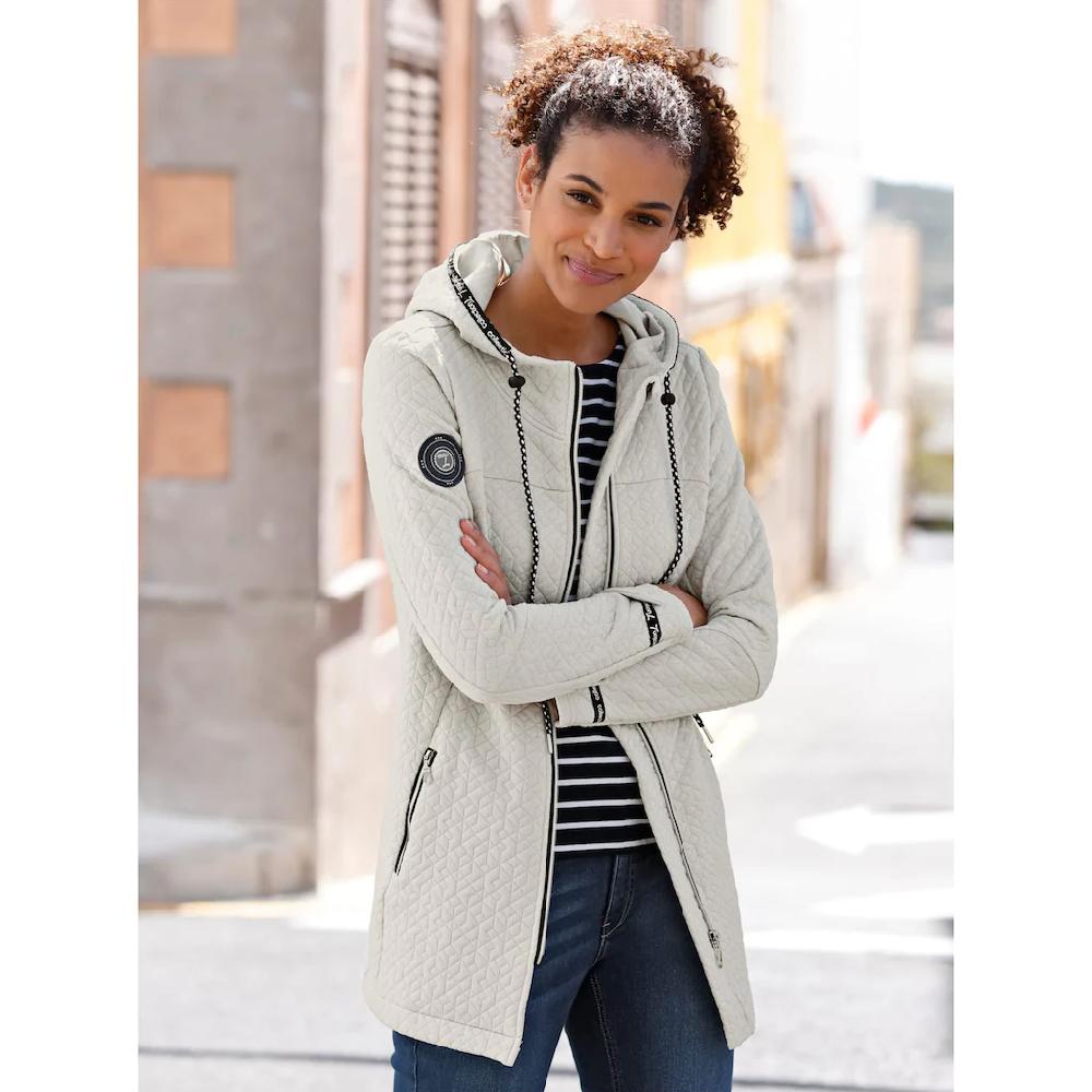 Casual Looks Shirtjacke »Jersey-Jacke« (1 tlg.)