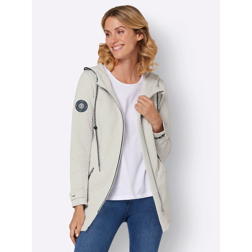 Casual Looks Shirtjacke »Jersey-Jacke« (1 tlg.) Saisonschlussverkauf