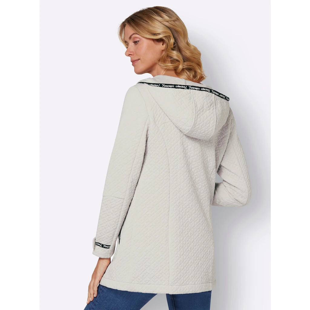 Casual Looks Shirtjacke »Jersey-Jacke« (1 tlg.) Saisonschlussverkauf