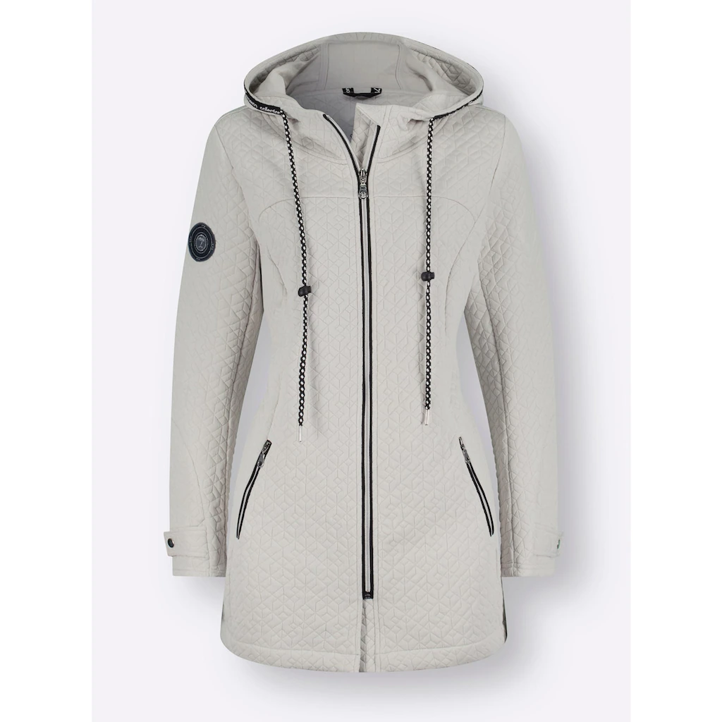 Casual Looks Shirtjacke »Jersey-Jacke« (1 tlg.) Saisonschlussverkauf
