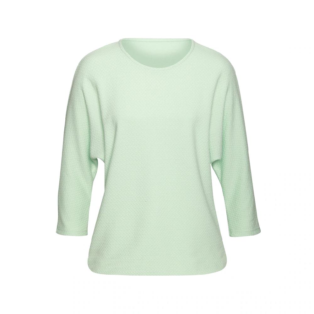 Vivance Langarmshirt »aus bügelfreier Strukturqualität« mit Viskose Lagerräumung