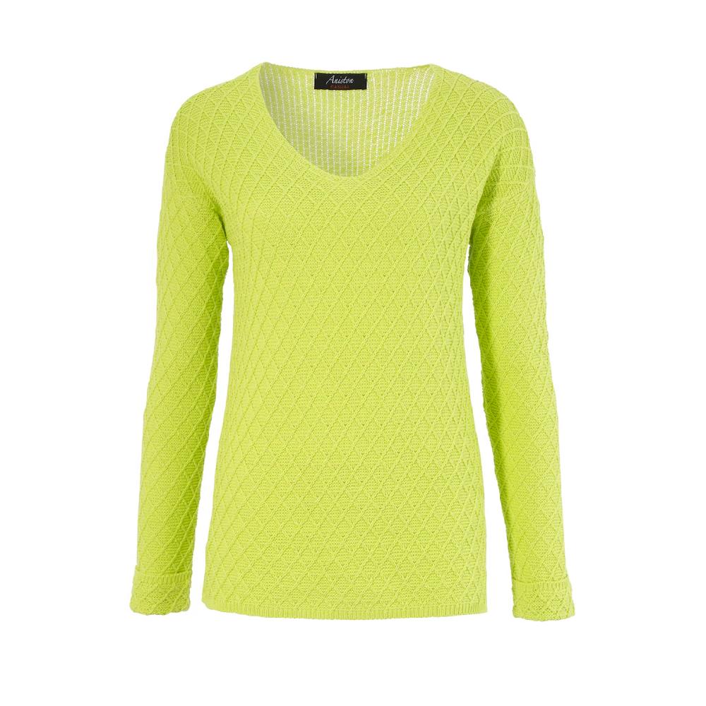 Aniston CASUAL V-Ausschnitt-Pullover im trendigen Mustermix Neueste Mode