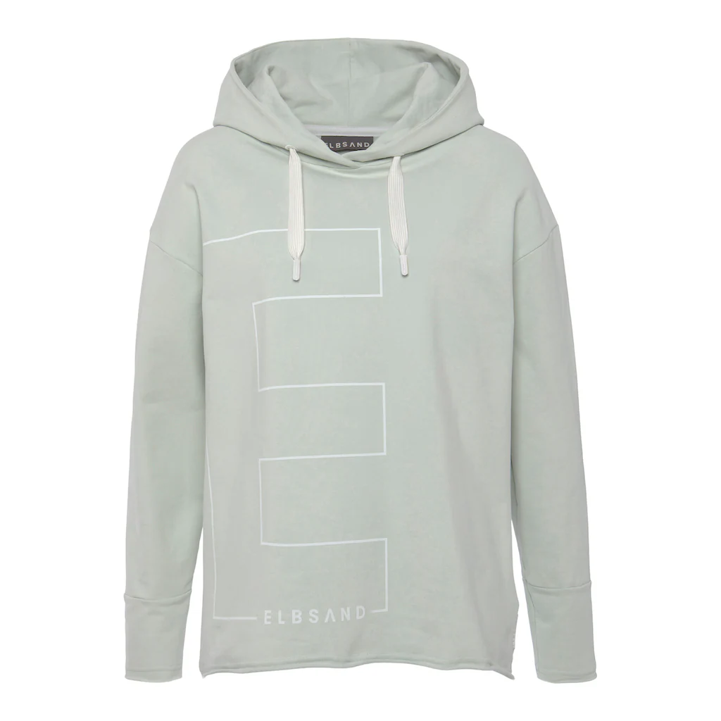 Elbsand Kapuzensweatshirt »Dea« Hoodie mit Logodruck vorne Online Outlet