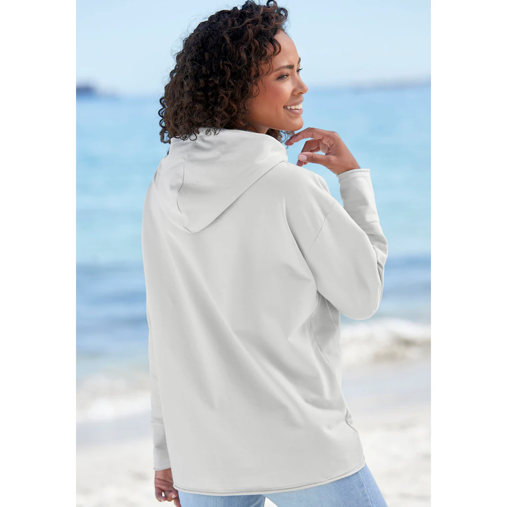 Elbsand Kapuzensweatshirt »Dea« Hoodie mit Logodruck vorne Online Outlet