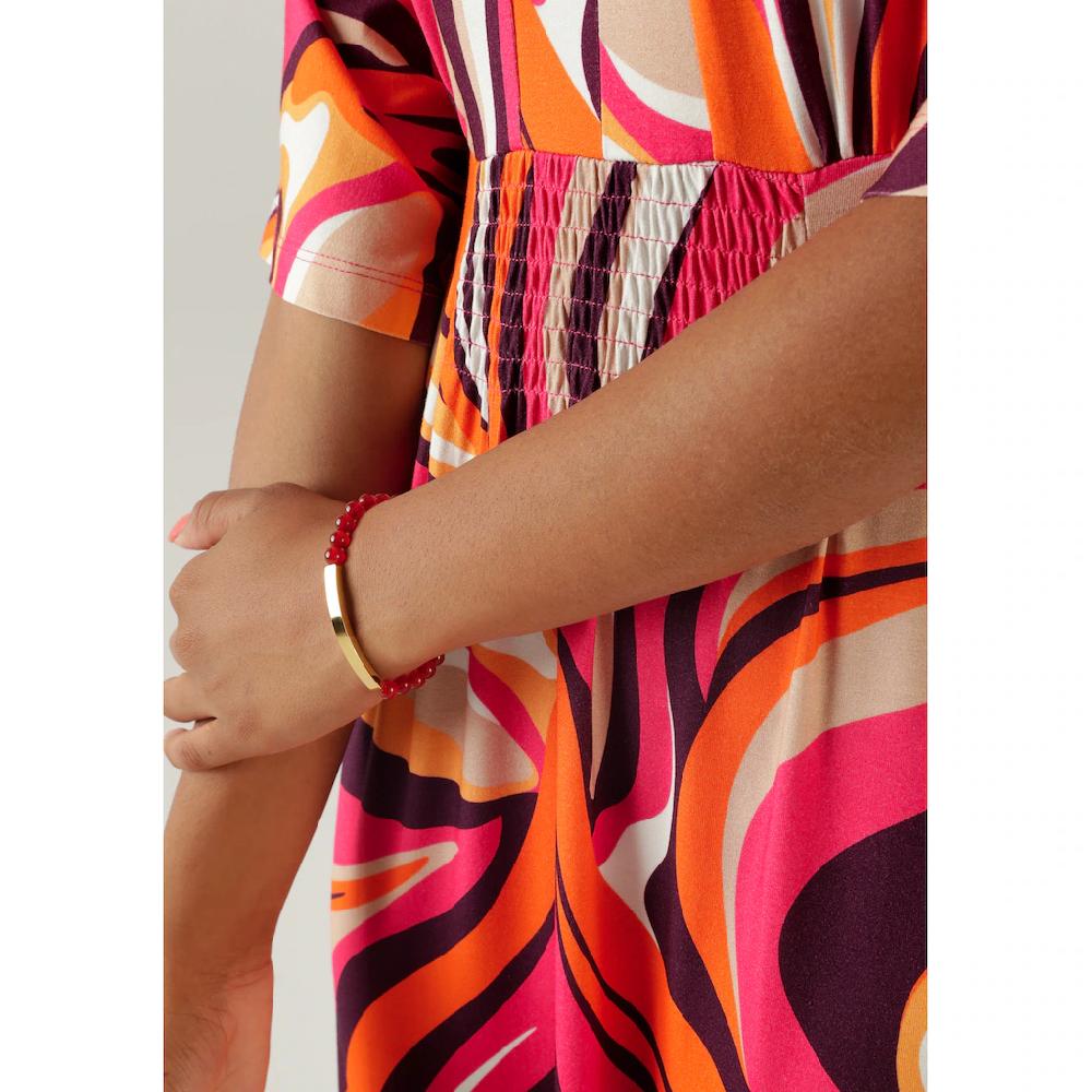 Aniston SELECTED Maxikleid mit weiten 3/4-langen Ärmeln - NEUE KOLLEKTION Sonderangebote