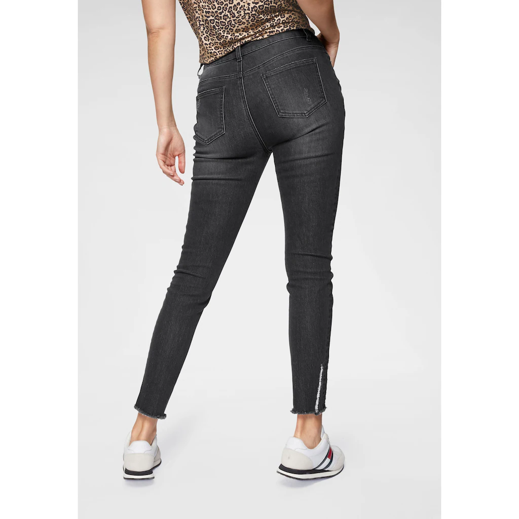 Aniston CASUAL Skinny-fit-Jeans mit Destroyed-Effekt Letzte 2 Tage