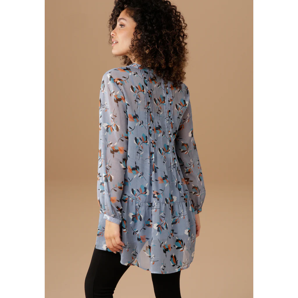 Aniston SELECTED Longbluse mit dekorativer Biesenverzierung Bis zu 55% Rabatt
