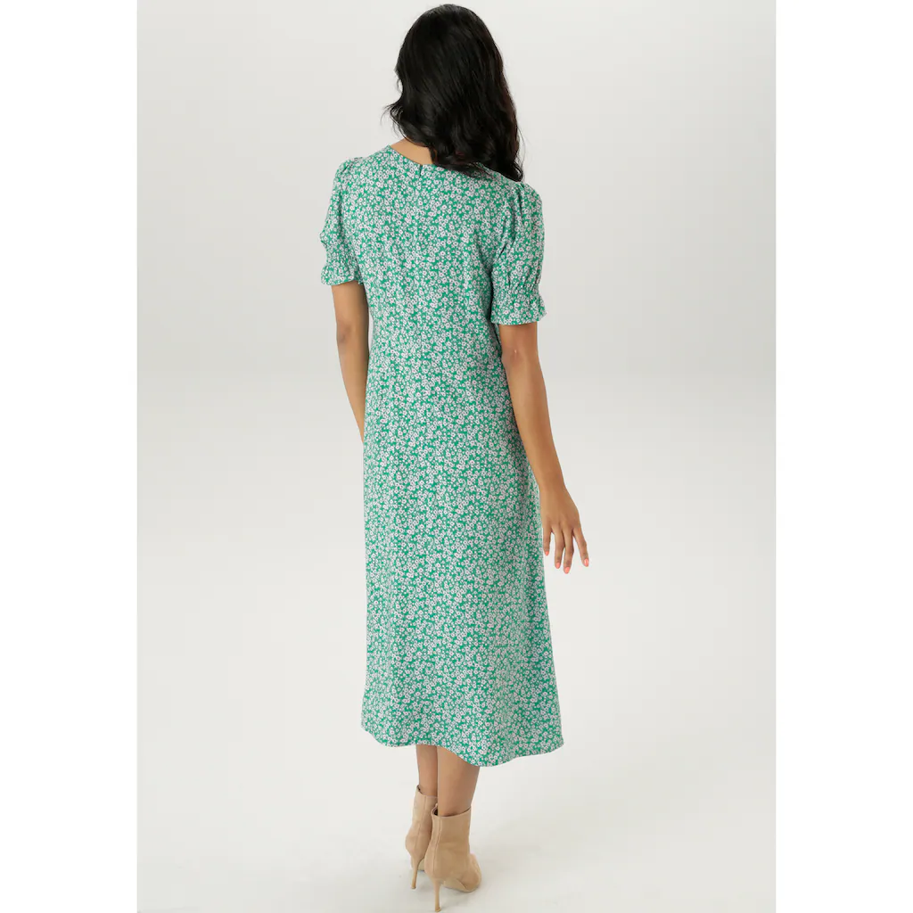 Aniston SELECTED Sommerkleid mit Blümchendruck - NEUE KOLLEKTION Im Verkauf