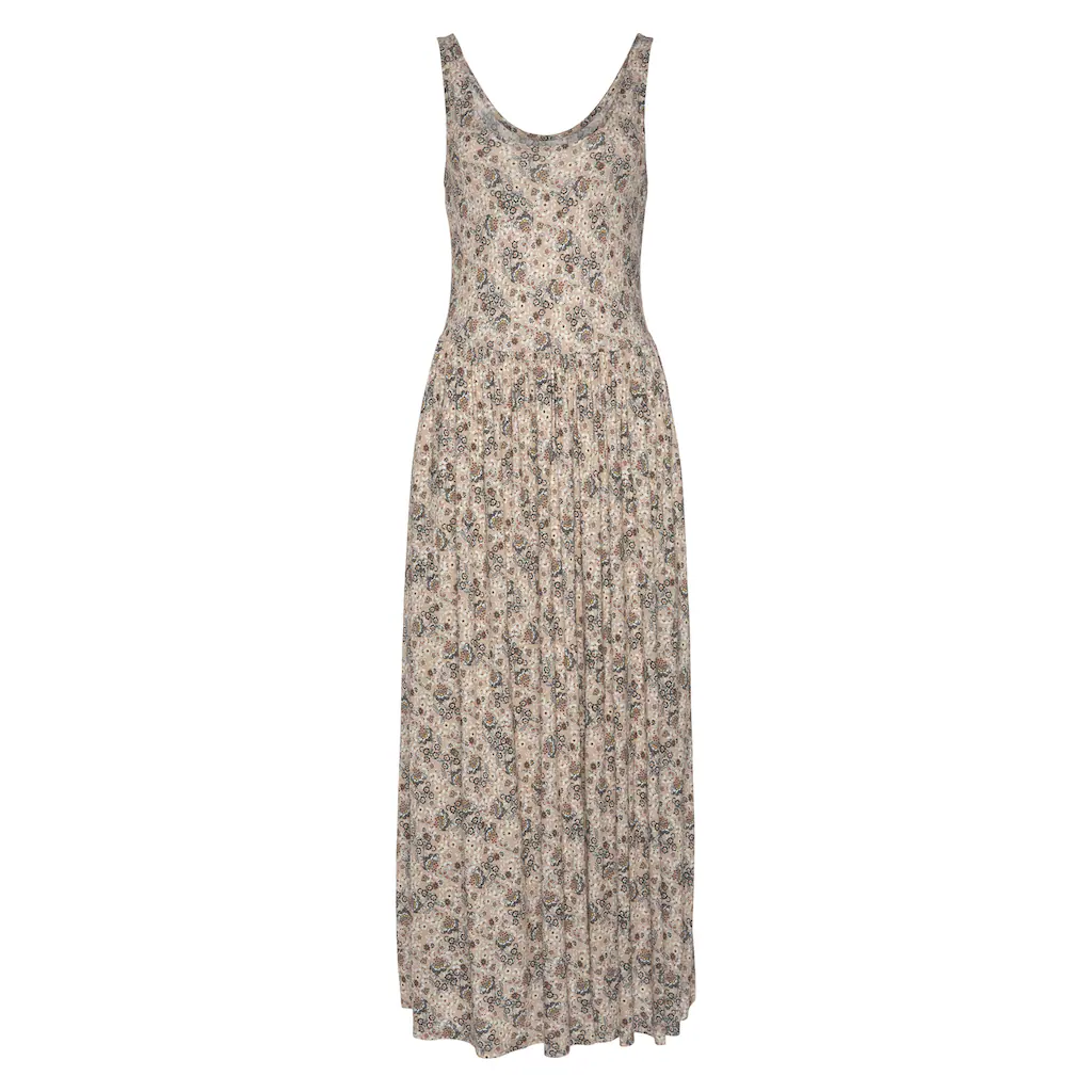 Vivance Midikleid mit Blümchenprint luftiges Sommerkleid Strandkleid Auslauf