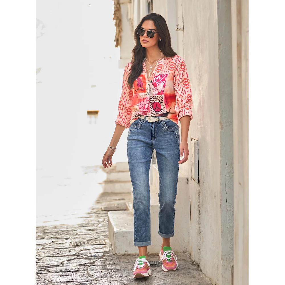 heine Druckbluse