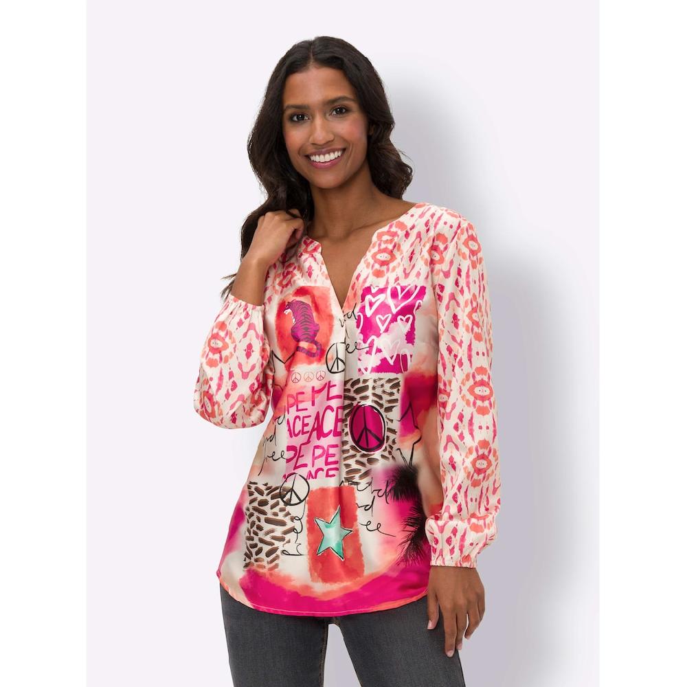 heine Druckbluse Fabrikpreis