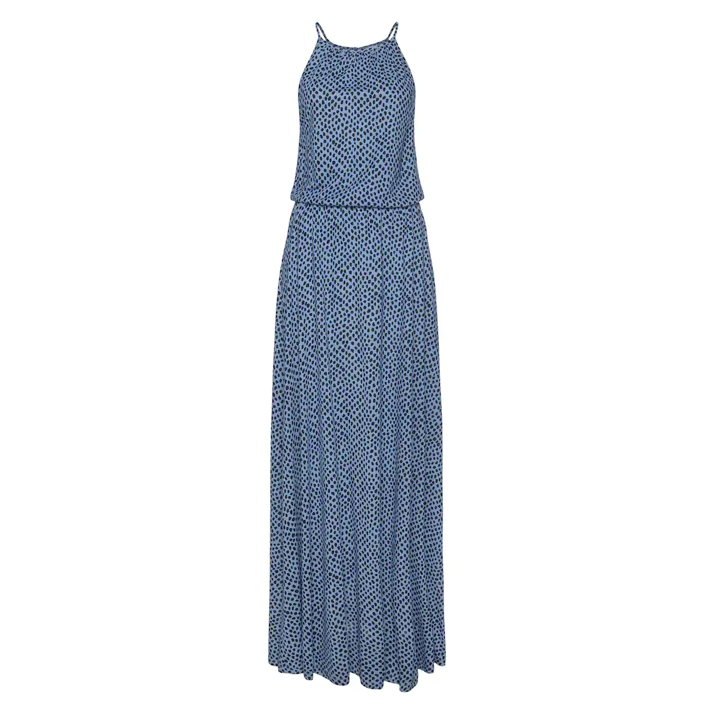 LASCANA Maxikleid mit Alloverdruck luftiges Sommerkleid Strandkleid Osterangebot