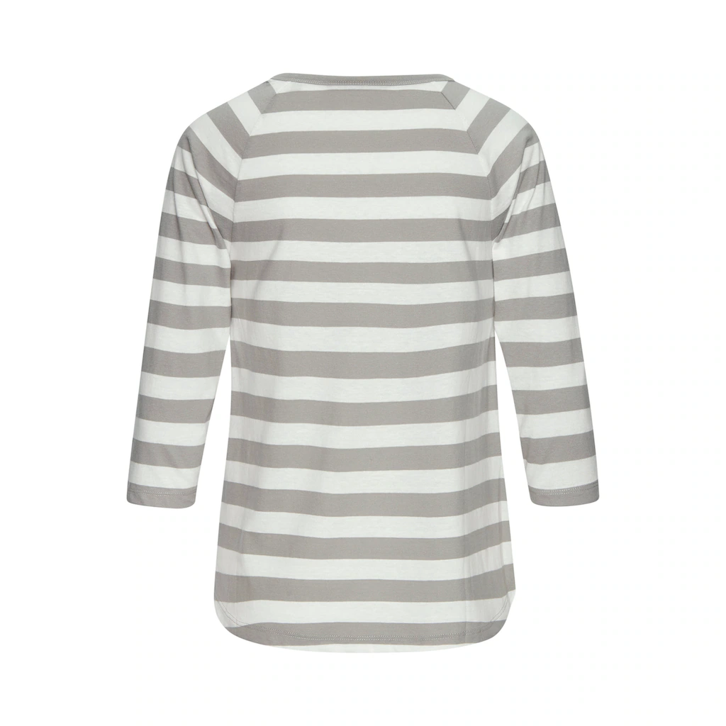Elbsand 3/4-Arm-Shirt mit Streifen Rundhalsausschnitt Jerseyshirt Muttertagsangebot