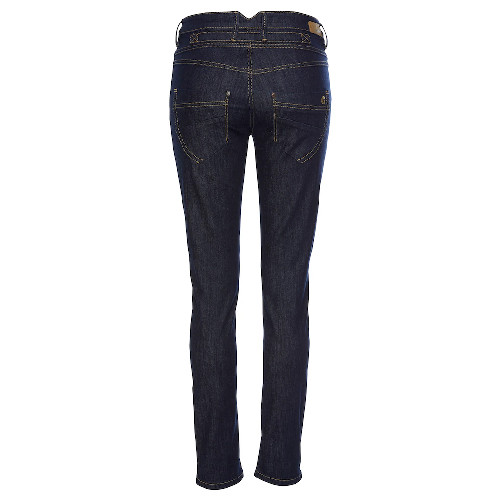 GANG Skinny-fit-Jeans »94MEDINA« mit stylischer halb offener Knopfleiste Top Angebot