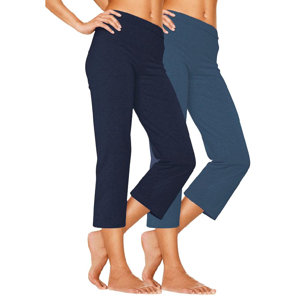 Vivance active Caprihose (2er-Pack) mit Gummibund Loungewear Online Outlet