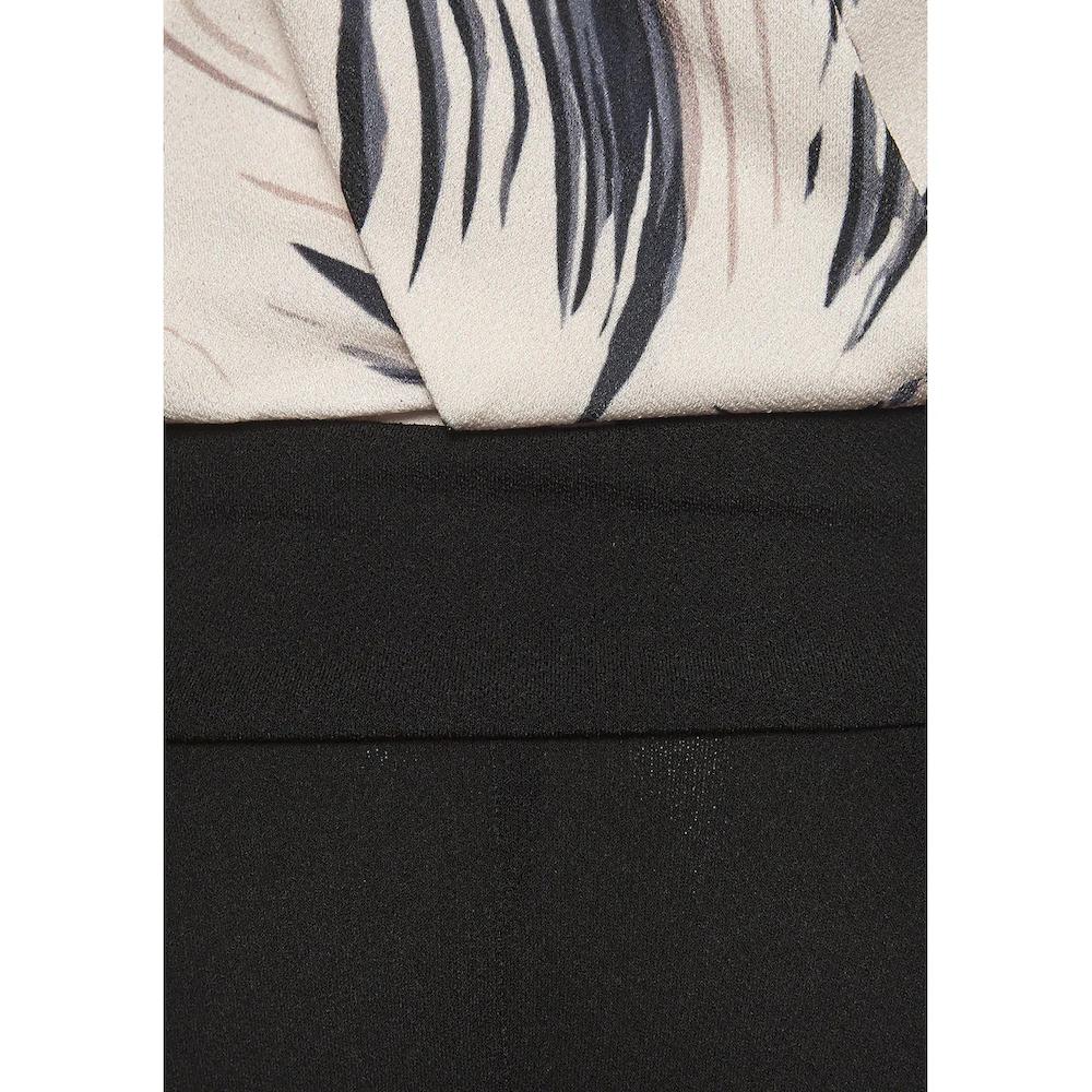 LASCANA Overall mit bedrucktem Oberteil eleganter Jumpsuit Business-Look festlich Sonderangebote