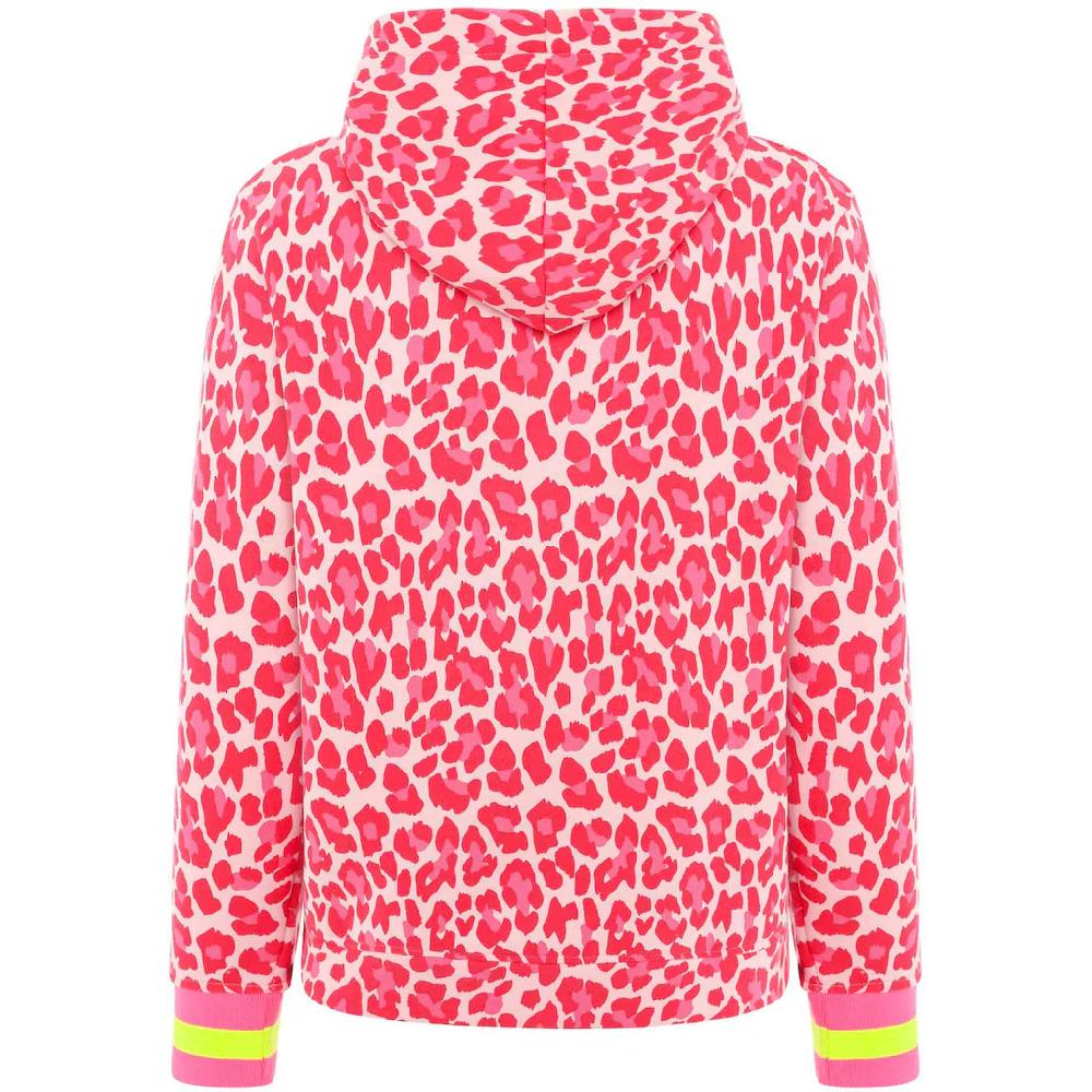 Zwillingsherz Hoodie »"Leo Allover Neon Kante"« mit Animal-Design und kontrastfarbigen Ärmelbündchen Tiefpreis