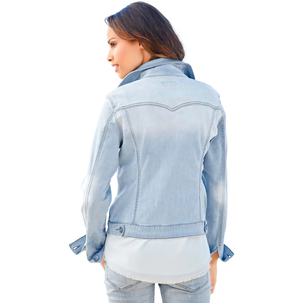 heine Jeansjacke ohne Kapuze 50% Rabatt für begrenzte Zeit