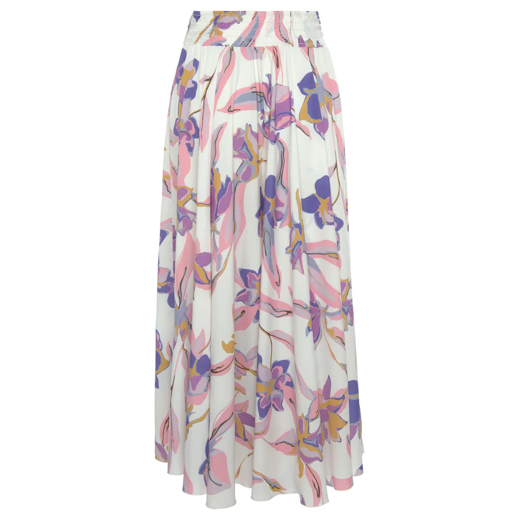 LASCANA Hosenrock mit floralem Alloverdruck Culotte extraweites Bein Verkauf