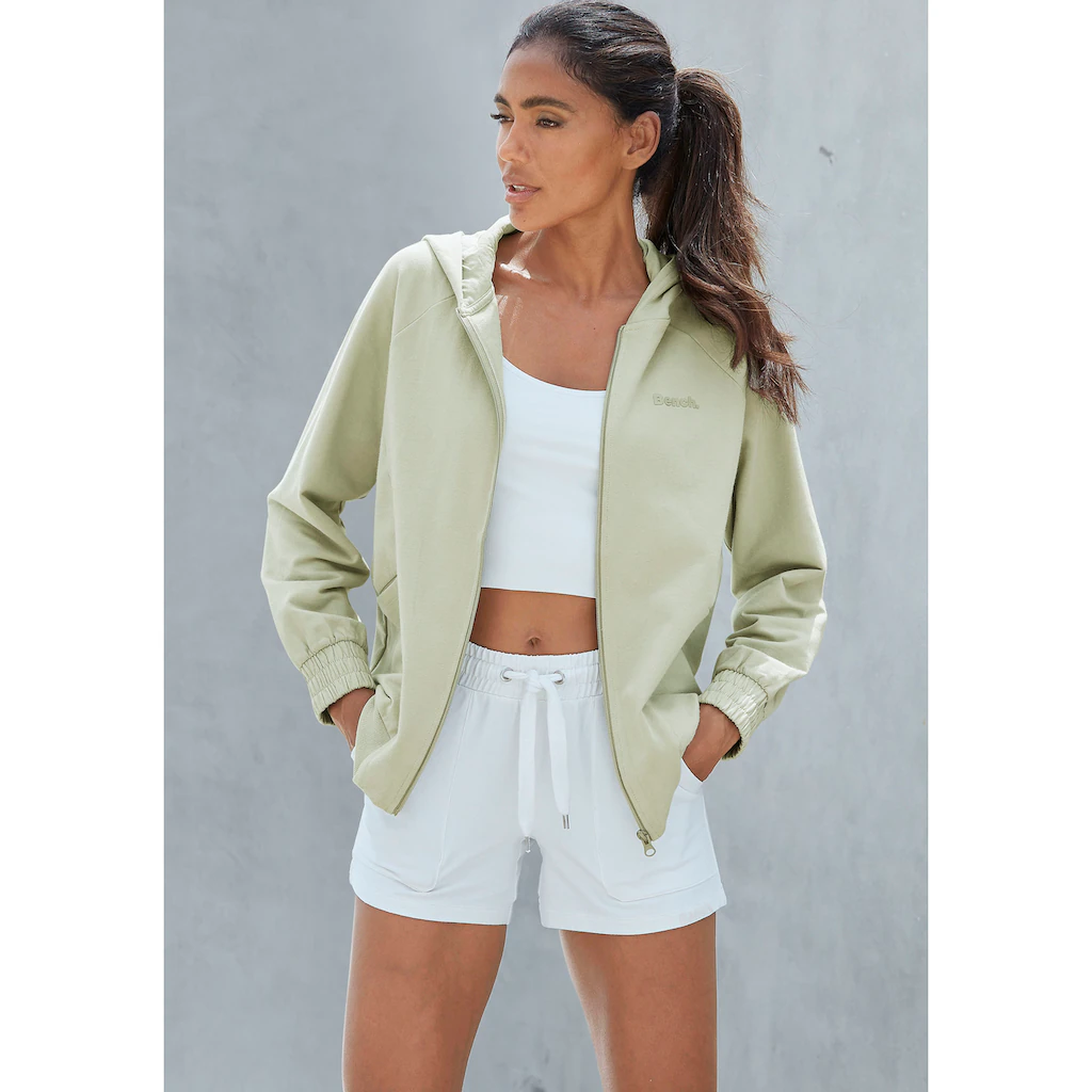 Bench. Loungewear Kapuzensweatjacke mit sportlichen Teilungsnähten Loungeanzug Schlussverkauf
