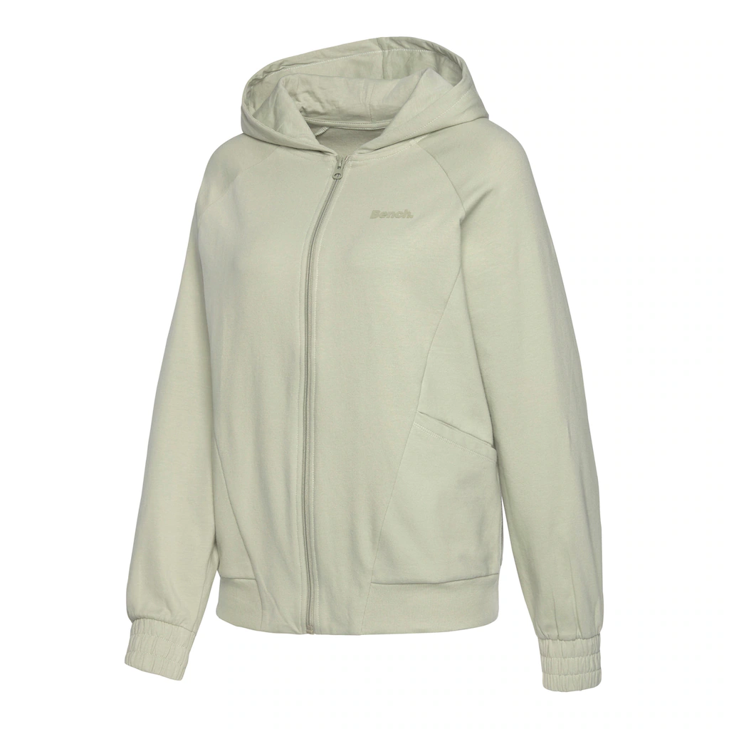 Bench. Loungewear Kapuzensweatjacke mit sportlichen Teilungsnähten Loungeanzug Schlussverkauf