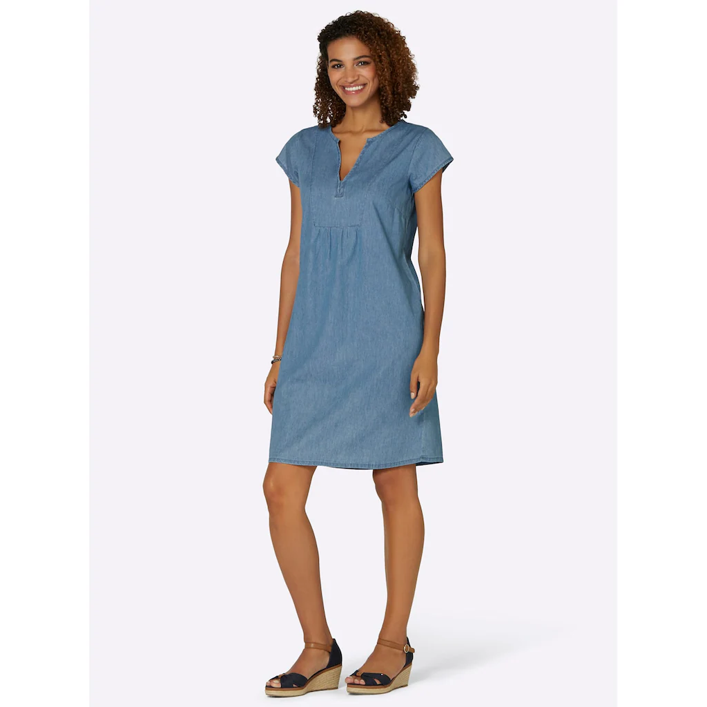 Casual Looks Jeanskleid »Jeans-Kleid« Blitzverkäufe