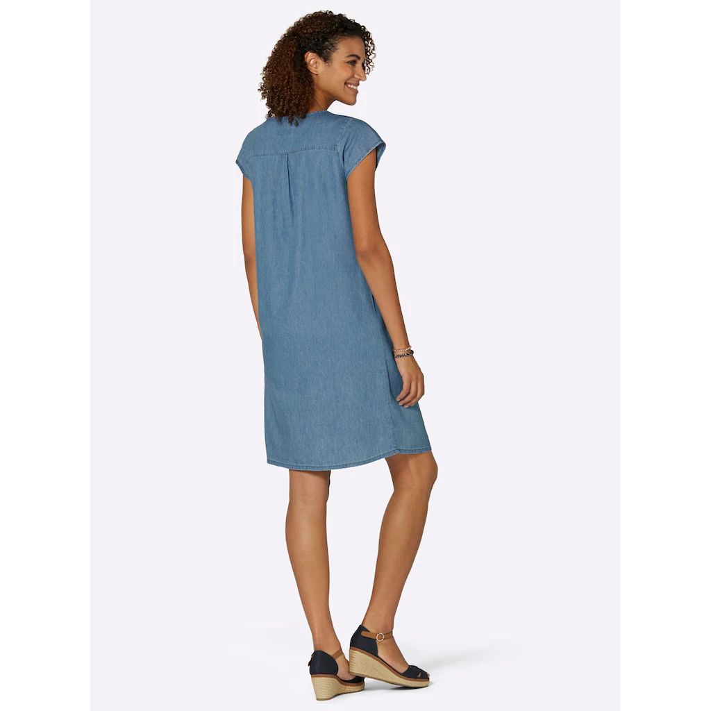Casual Looks Jeanskleid »Jeans-Kleid« Blitzverkäufe