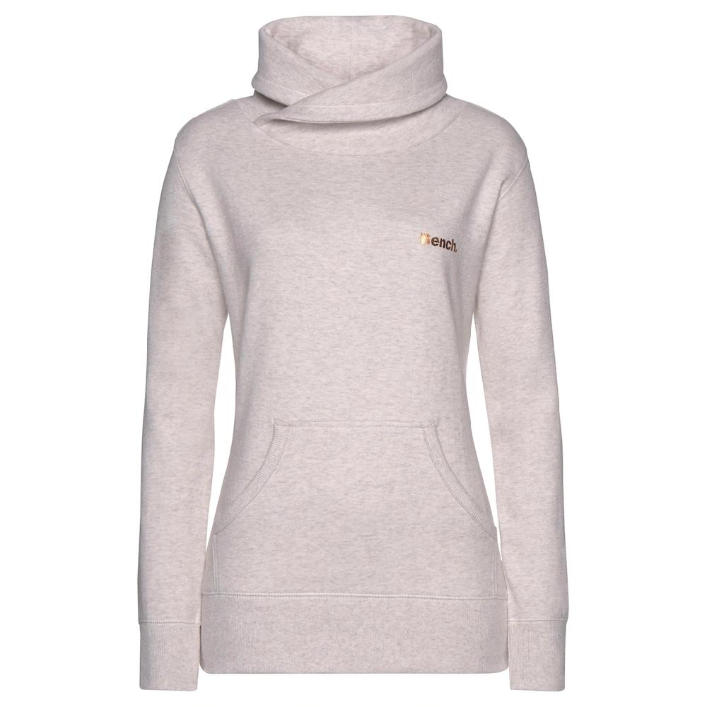 Bench. Loungewear Longsweatshirt mit Stehkragen in Layeroptik und Kängurutasche Loungewear Online Shopping