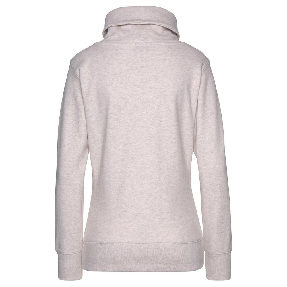 Bench. Loungewear Longsweatshirt mit Stehkragen in Layeroptik und Kängurutasche Loungewear Online Shopping