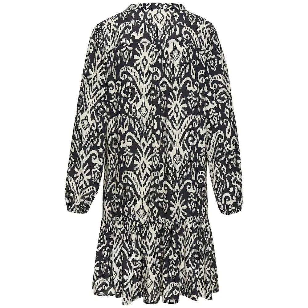 Vivance Longtunika mit Volant am Saum lockeres Blusenkleid im Boho-Style Strandkleid Jubiläumsangebot