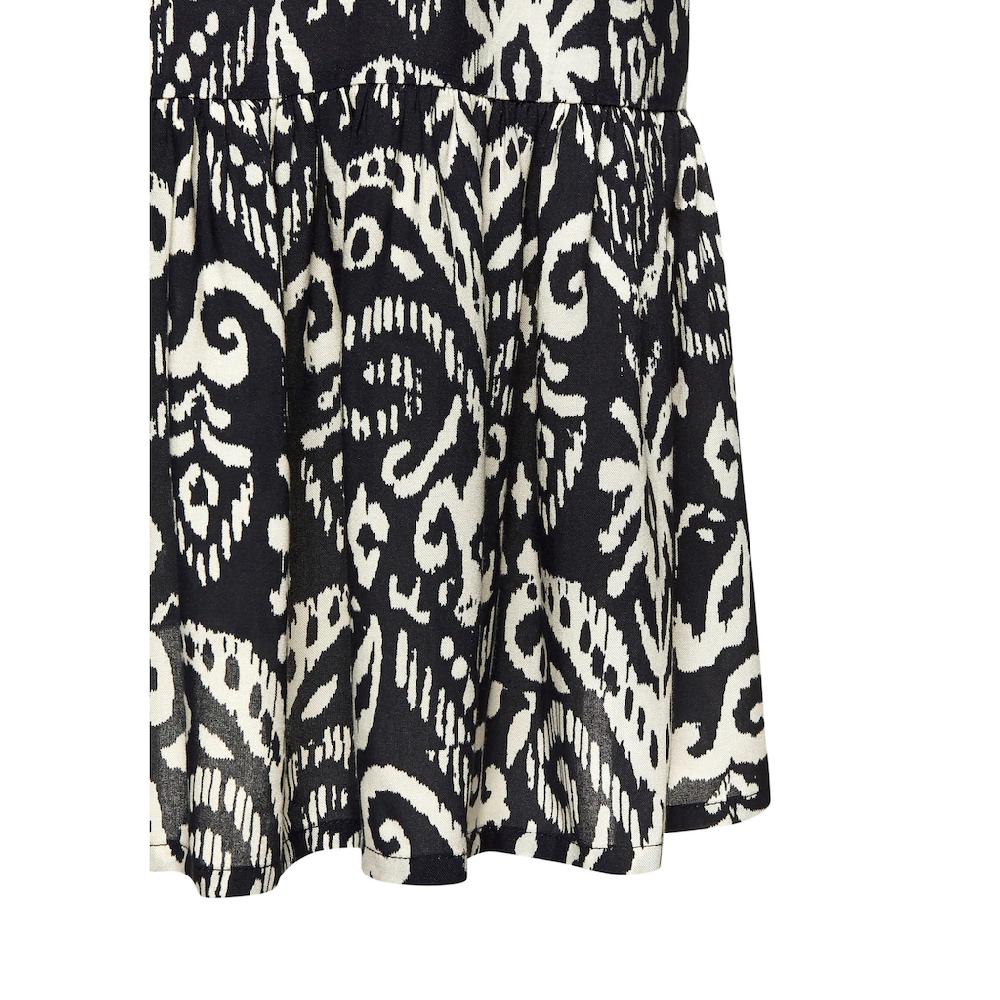 Vivance Longtunika mit Volant am Saum lockeres Blusenkleid im Boho-Style Strandkleid Jubiläumsangebot