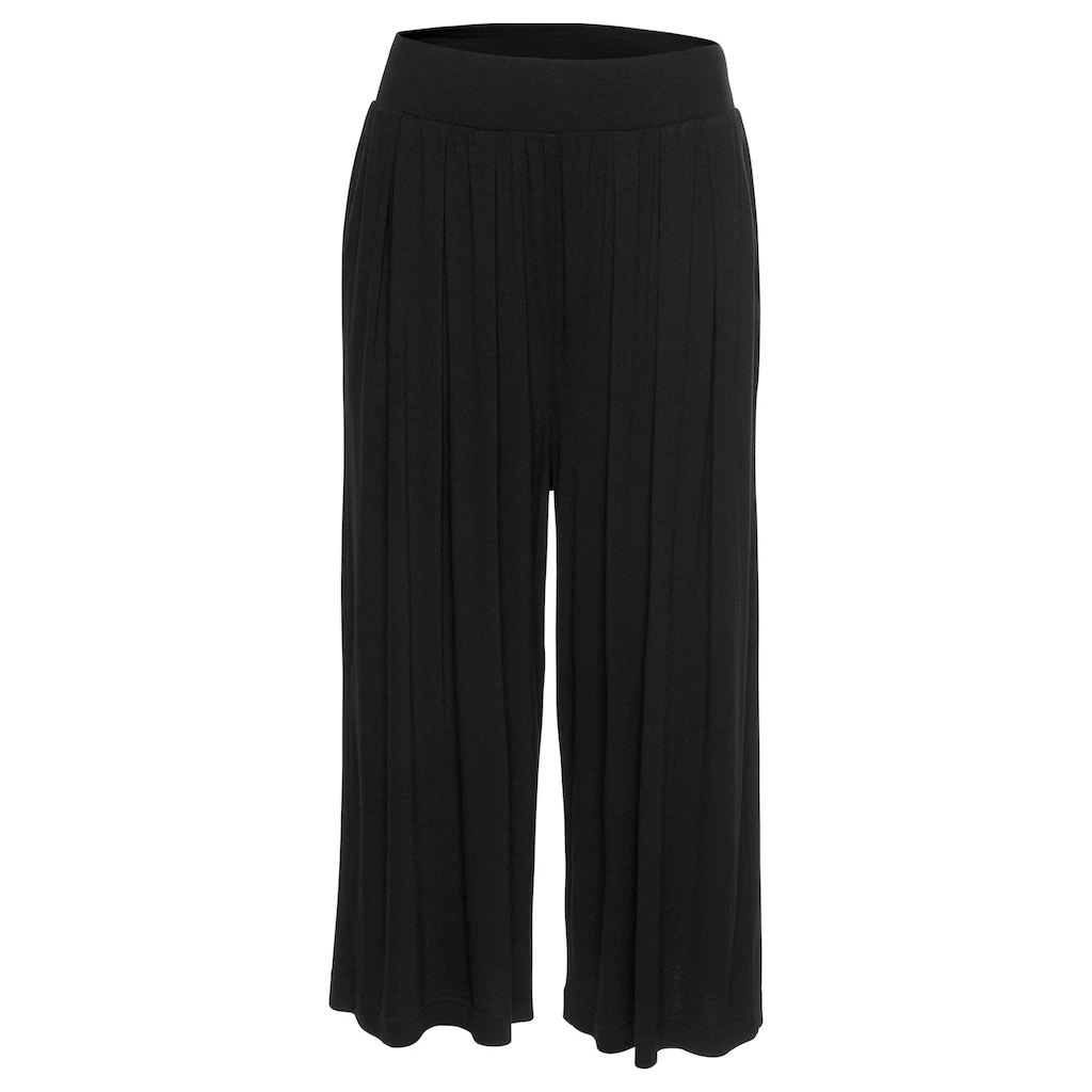 LASCANA Culotte mit extra-weitem Bein und Taschen bequeme Jerseyhose Heißer Verkauf