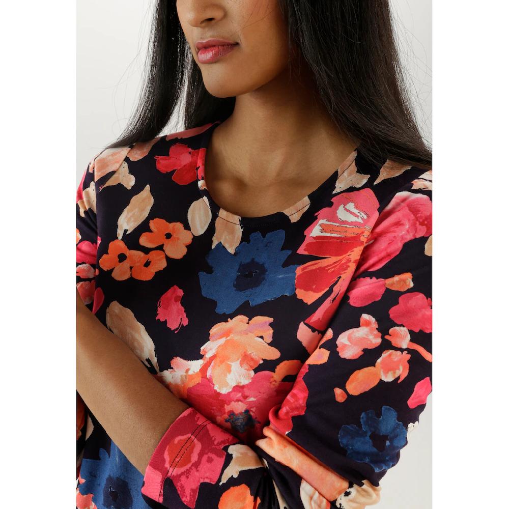 Aniston SELECTED Jerseykleid in leichte A-Linien-Form - NEUE KOLLEKTION Zeitlich begrenztes Angebot